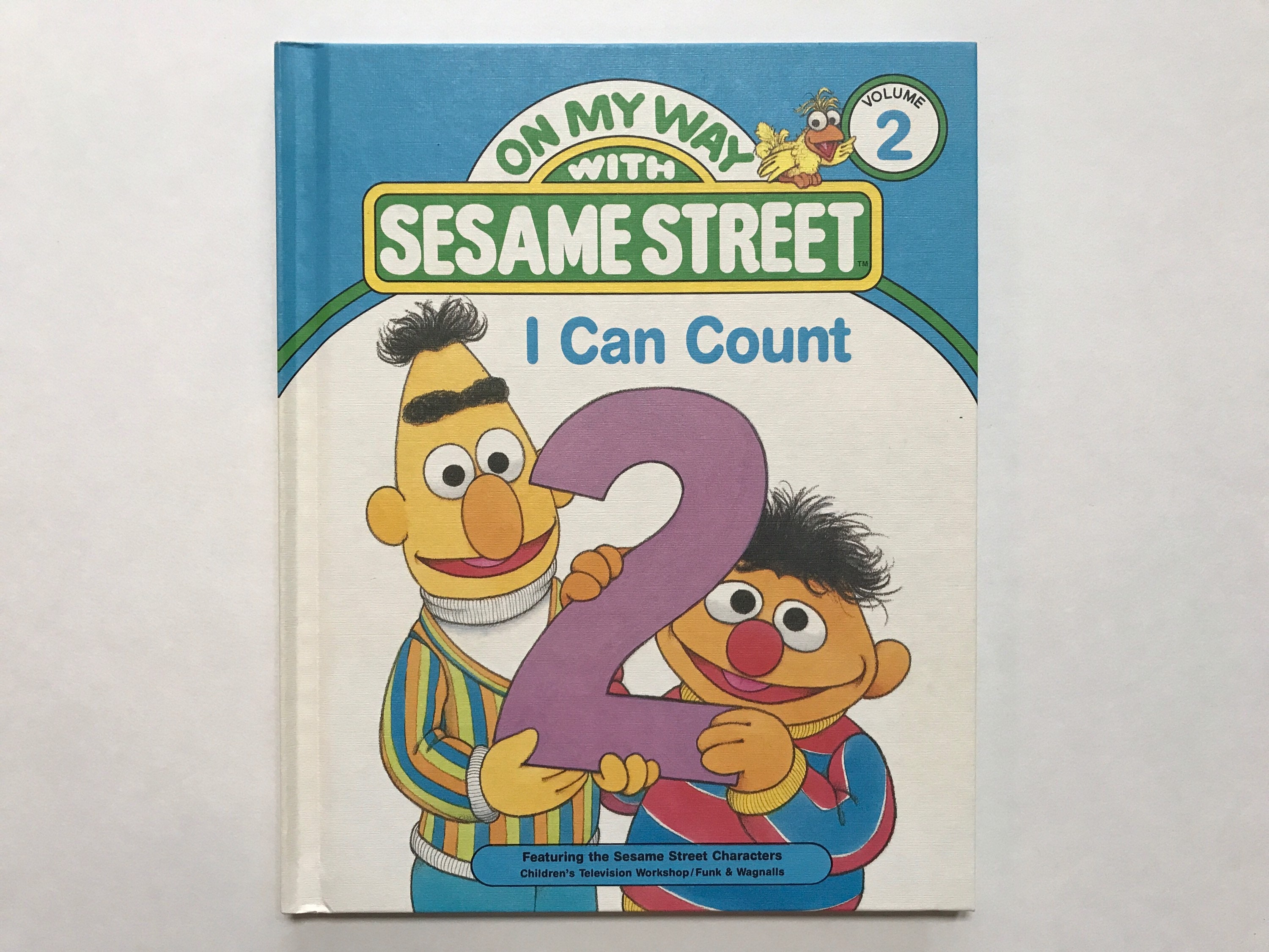 TheGAY1988年 3冊 1989年1冊　　4冊セット 1989 on My Way With Sesame Street Book Volume 2 I Can Count