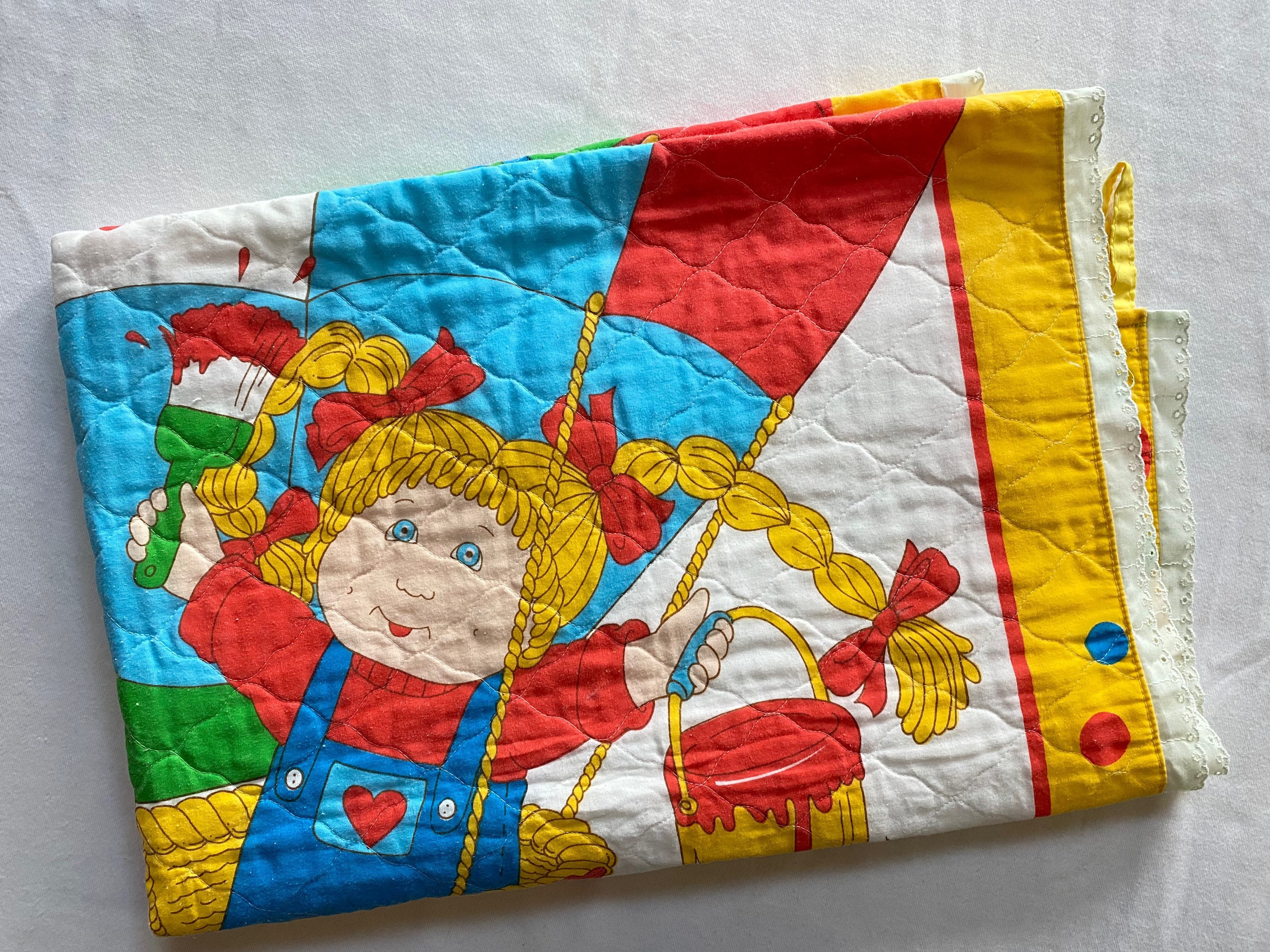 Cabbage patch crib top