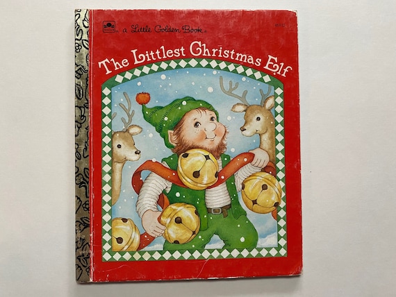 The Littlest Christmas Elf Book 1987 Kids Childrens 90s