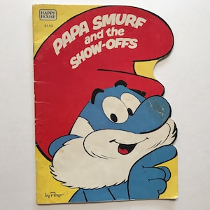 1983年 パパスマーフとショーオフ ソフトカバーブック 子供向け 80年代 読書 就寝時のお話 80年代