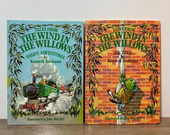 Tales From The Wind in the Willows Toads Adventures and the Further Adventures of Toad 1982 by Kenneth Grahame