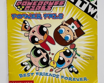 Powerpuff Girls Book Power Pals 2002 Kids Soft Cover