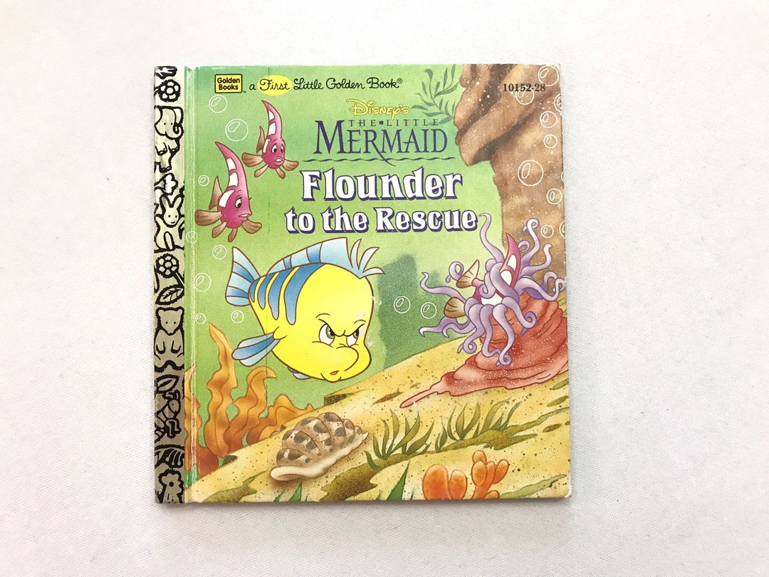 1994 Disney The Little Mermaid Flounder To The Rescue First Little