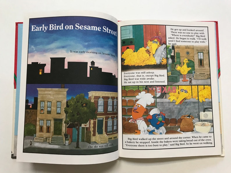1989 On My Way with Sesame Street Book Volume 7 People in 1989 On My Way with Sesame Street Book Volume 7 People in