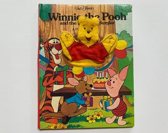 Winnie the Pooh and the Birthday Burglar Puppet Book 1978