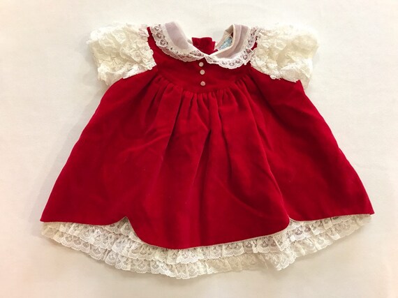 red tag baby dress