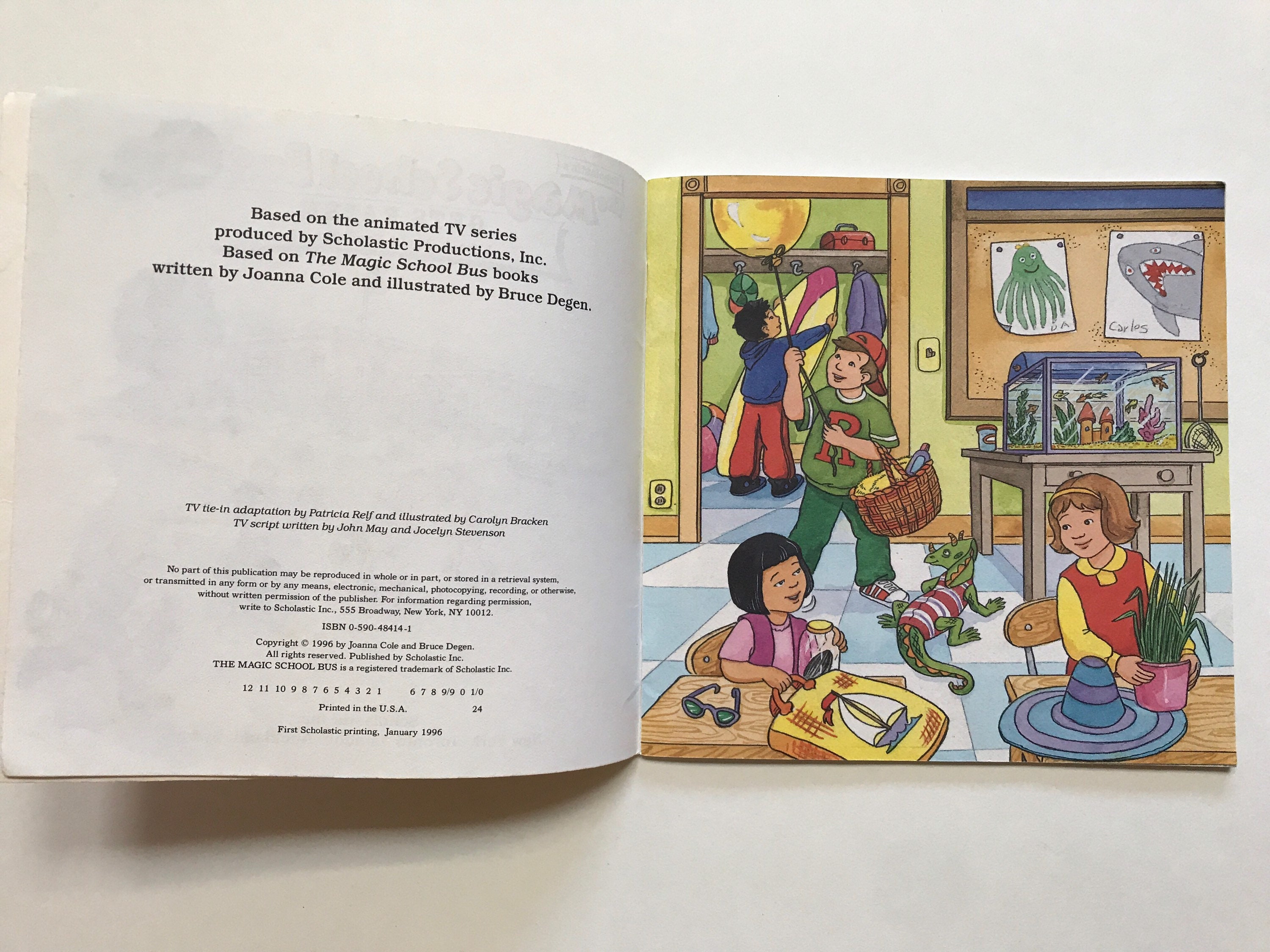 The Magic School Bus Gets Eaten 1996 Scholastic 90s Kids Etsy.de