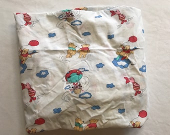 1990s Winnie the Pooh Fitted Crib Sheet Canada Disney Babies Baby Bedding Linens Character