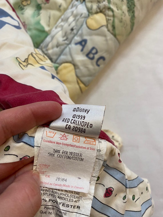 Winnie The Pooh Baby Blanket 1999