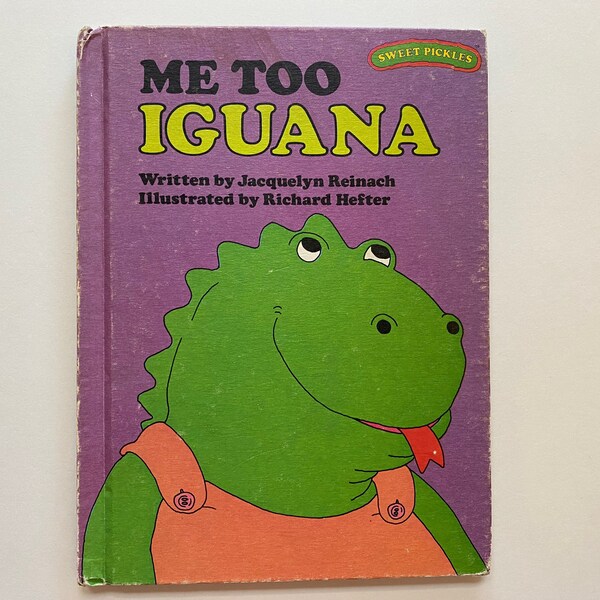 Me Too Iguana Book Etsy