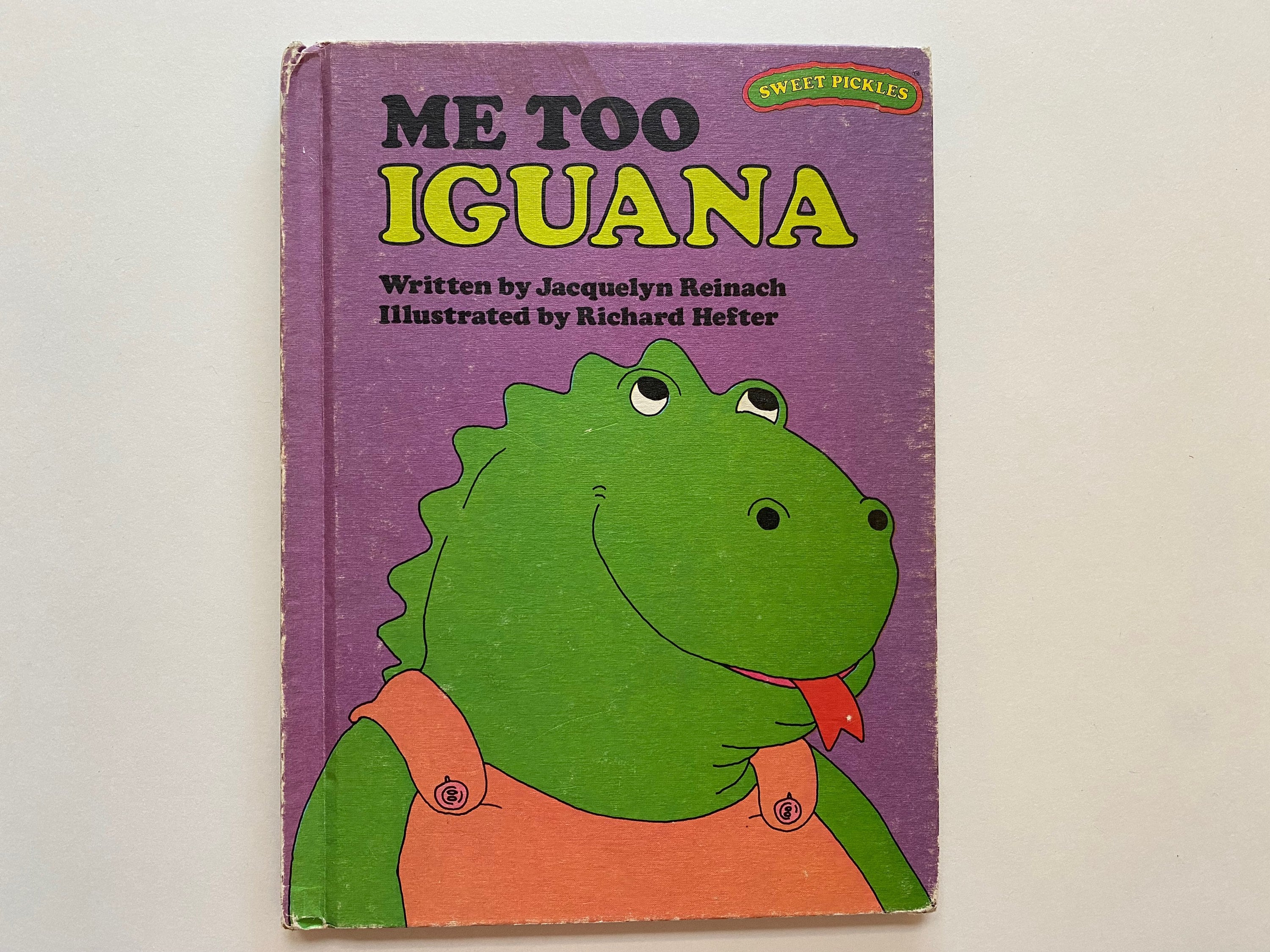1977 Sweet Pickles Me Too Iguana Cute 70s Kids Story Book Etsy