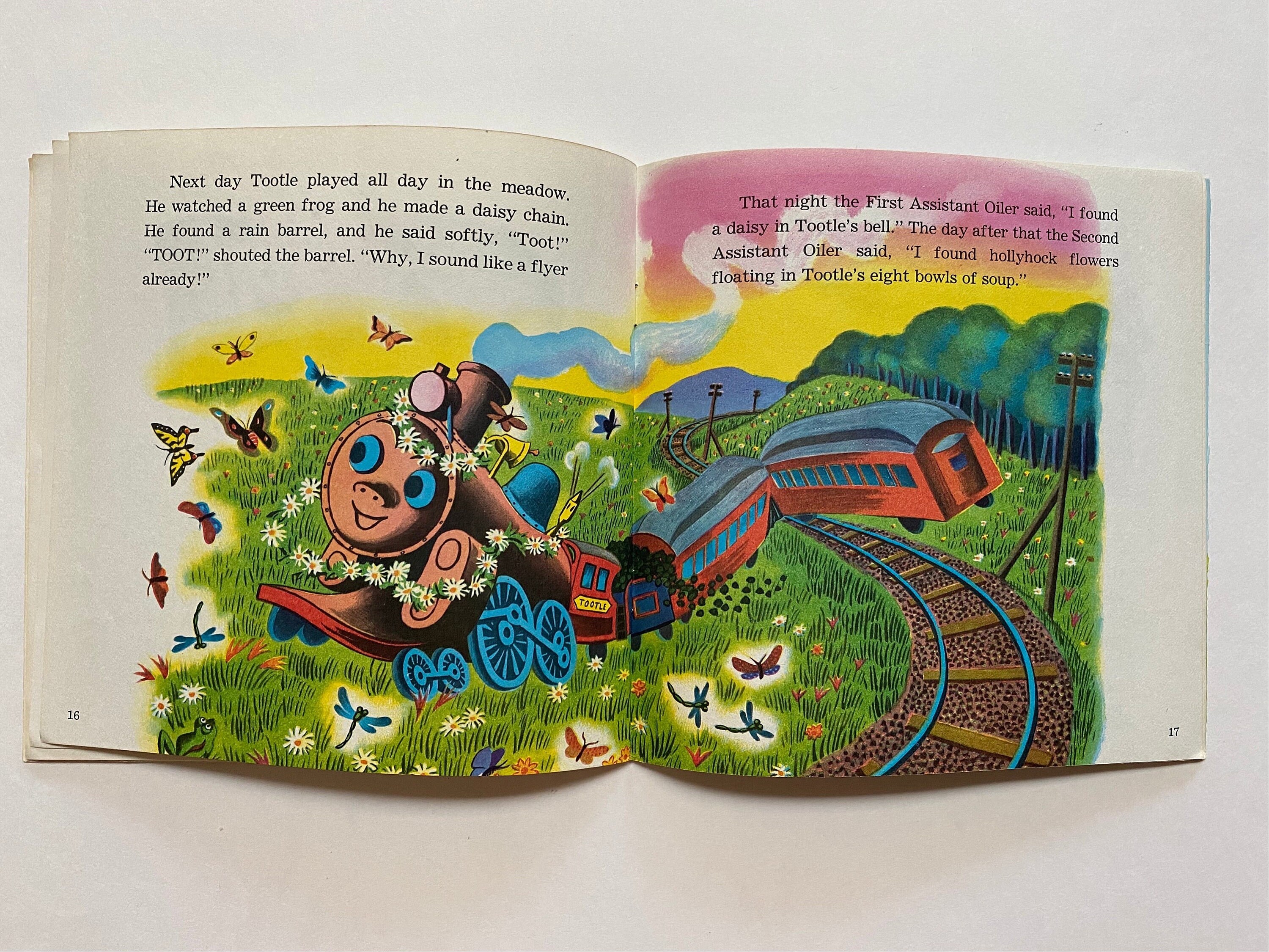 Tootle Little Golden See Hear Read Book and Record Kids - Etsy