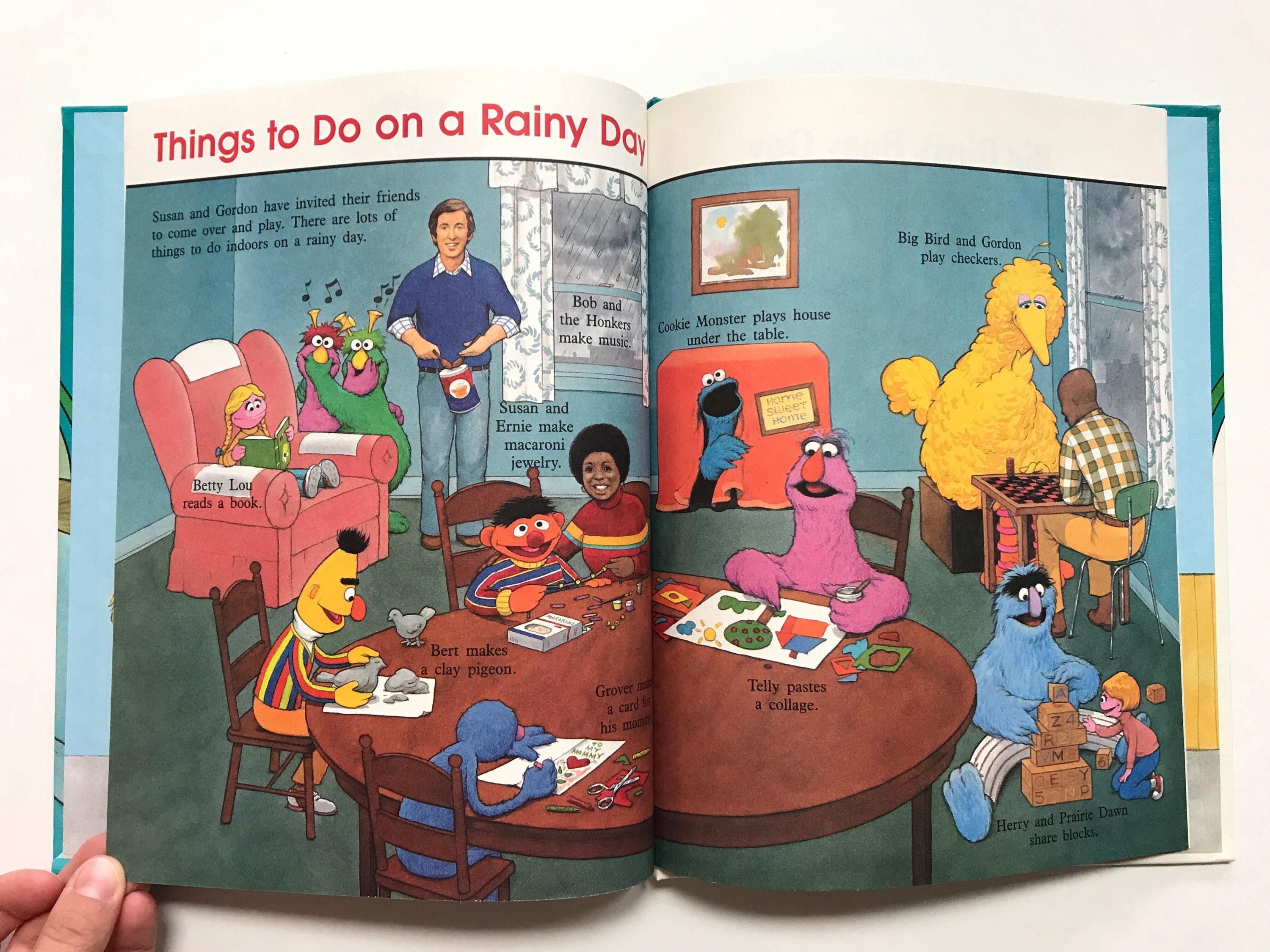 1989 on My Way With Sesame Street Book Volume 11 Morning to Etsy