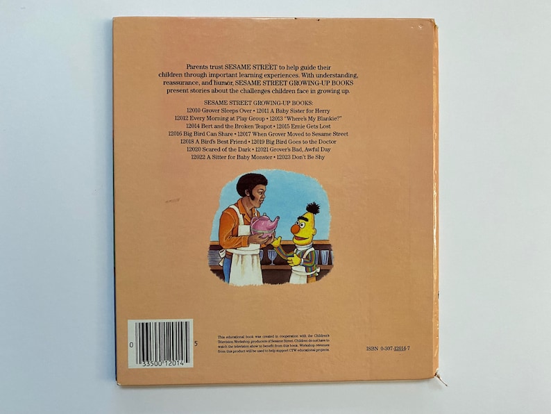 1985 Bert and the Broken Teapot Book Hard Cover Story Reading Etsy