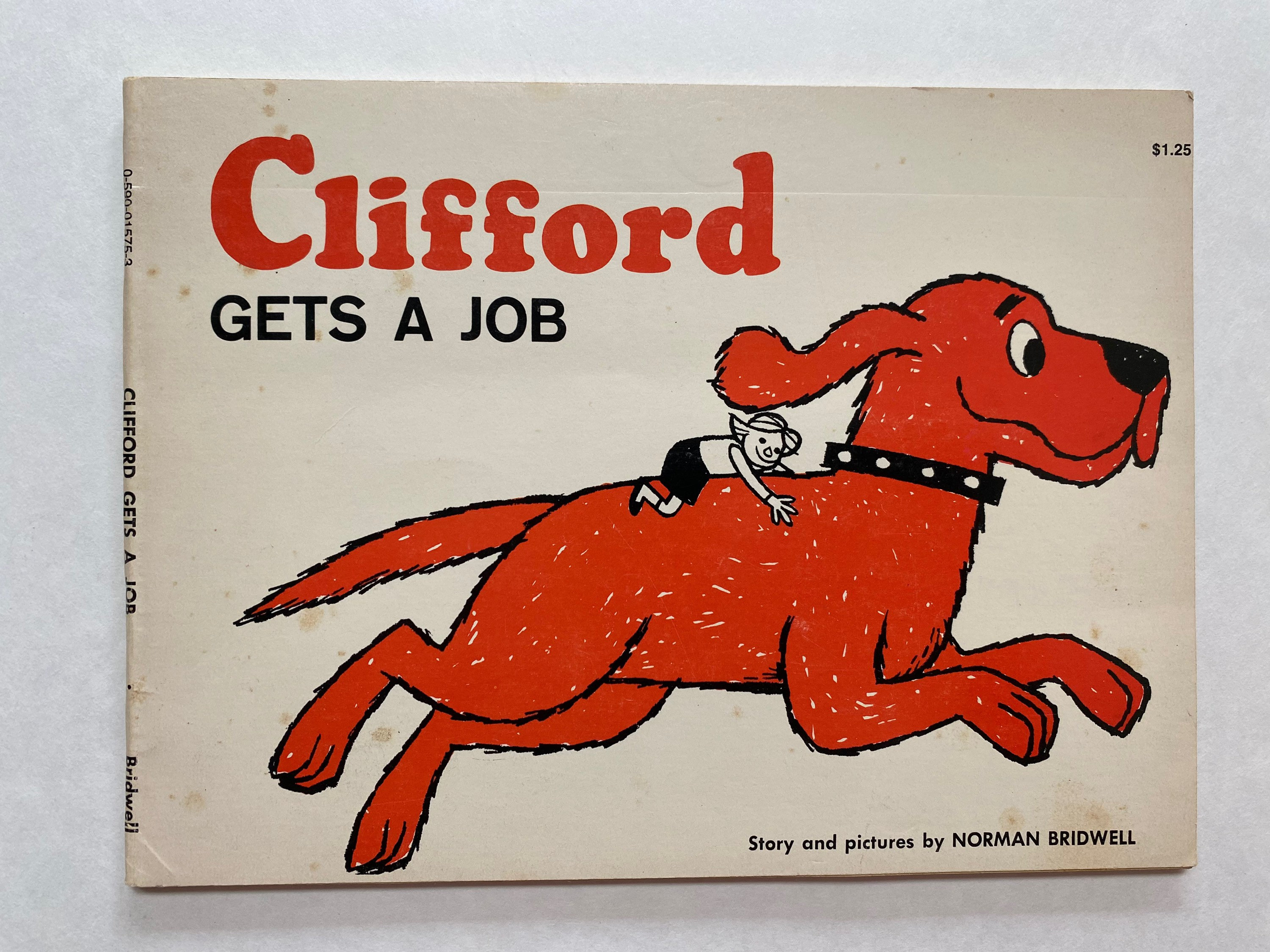 Clifford Gets a Job Book 1965 First Printing Kids Children Clifford Gets a Job Book 1965 First Printing Kids Children