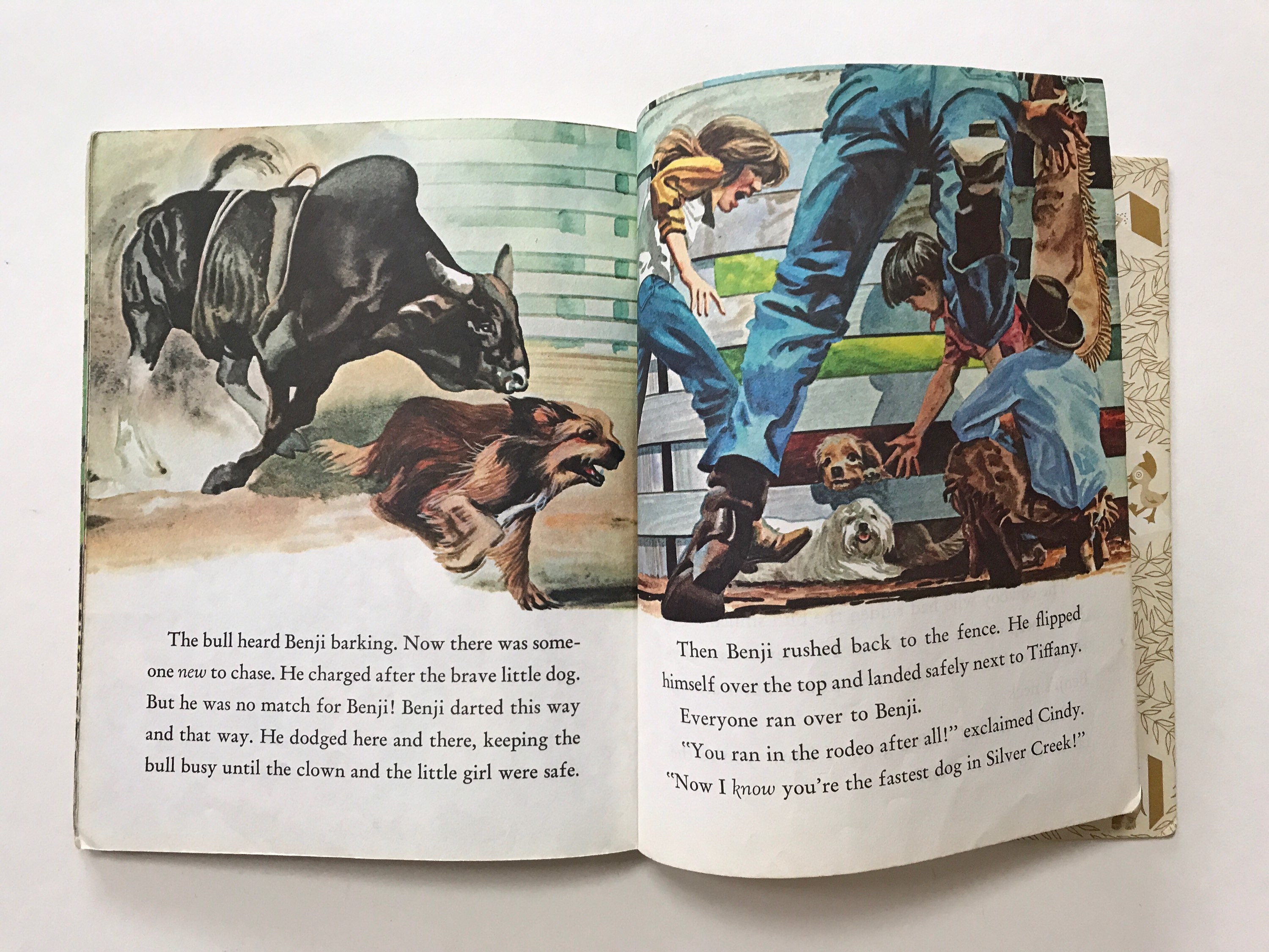 1978 Benji Little Golden Book / Kids Children 70s Reading Storytime Dog ...
