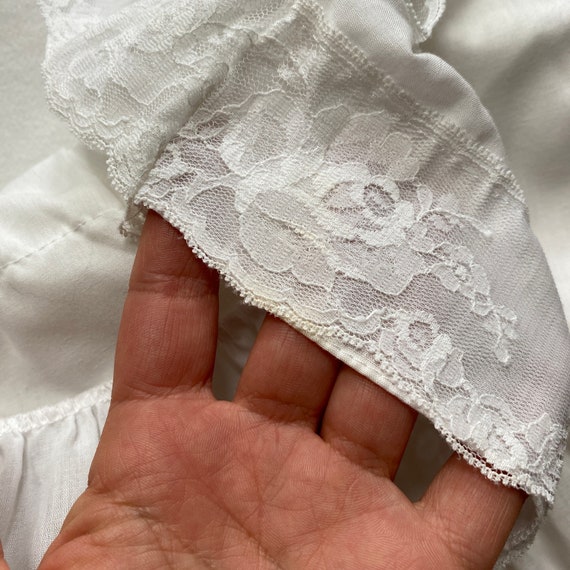 Vintage White Baby Dress Slip Size 2 Toddler Clot… - image 5