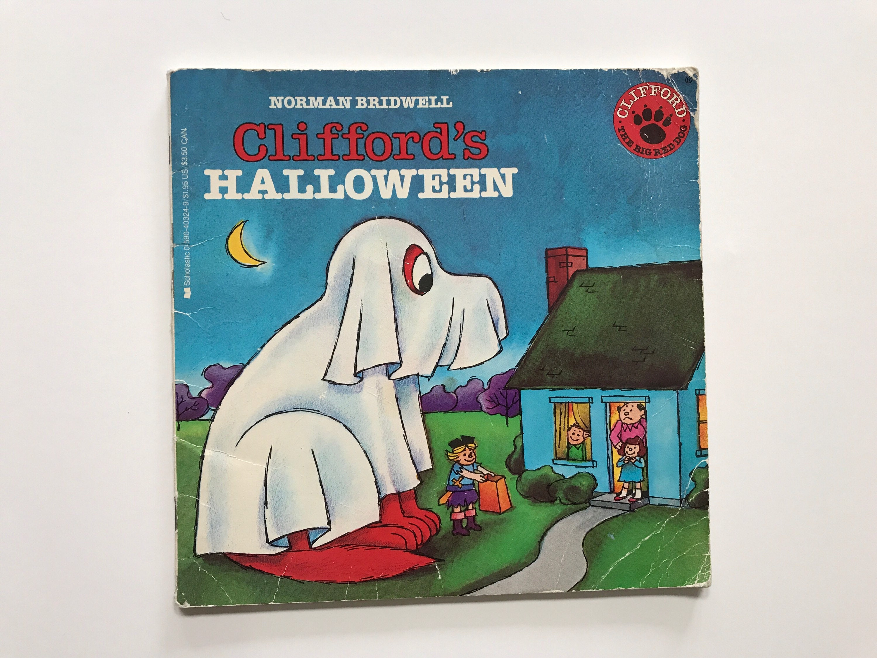 Clifford Halloween Book
 Cliffords Halloween Book 1986 Kids Children Spooky Season