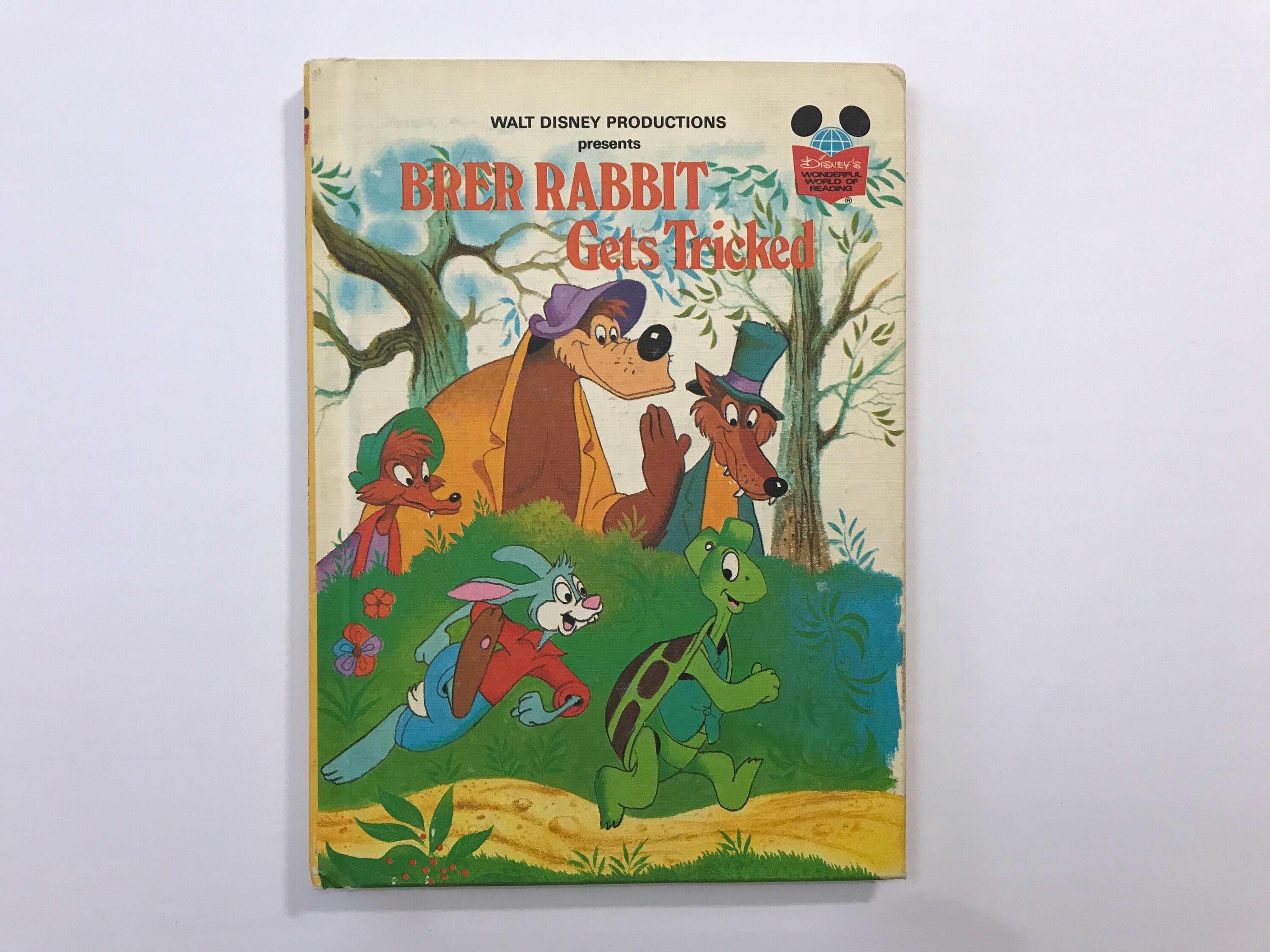 1981 Brer Rabbit Gets Tricked Book Splash Mountain Uncle Remus Etsy