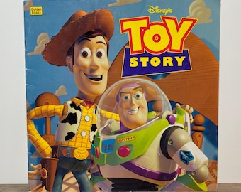 Toy Story 1995 Softcover Kids Golden Book