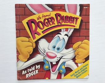 1988年 ロジャー・ラビットの罠 ソフトカバー 子供向け絵本 80年代の