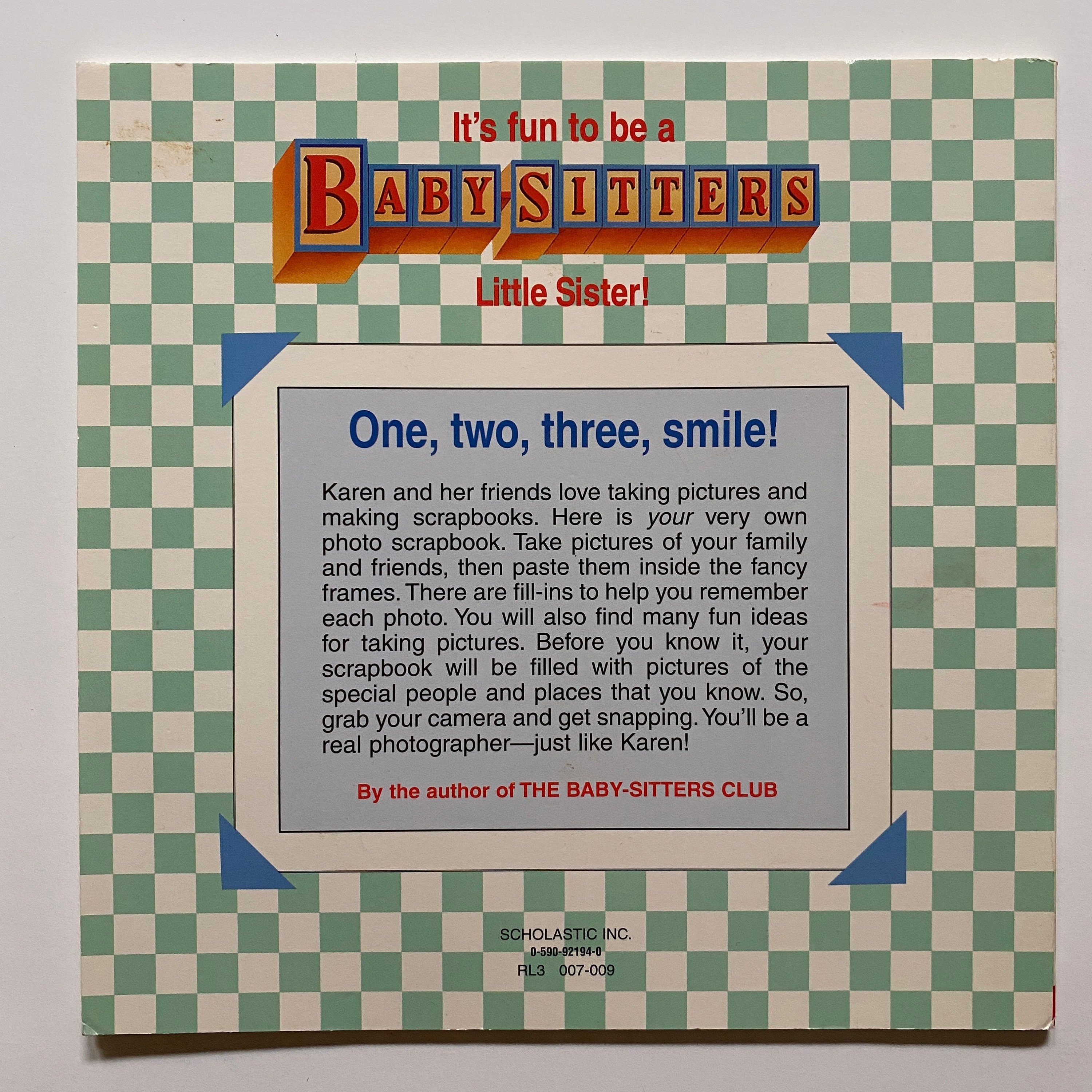 Babysitters Club Little Sister Photo Scrapbook 1996 Girls - Etsy
