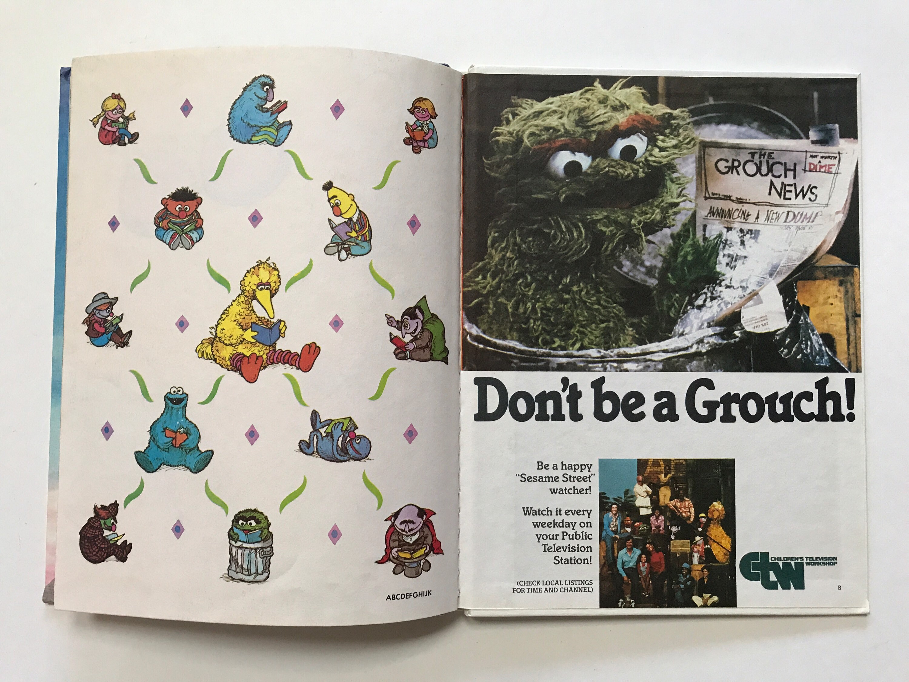 1980 Early Big on Sesame Street The Sesame Street Book Club Etsy