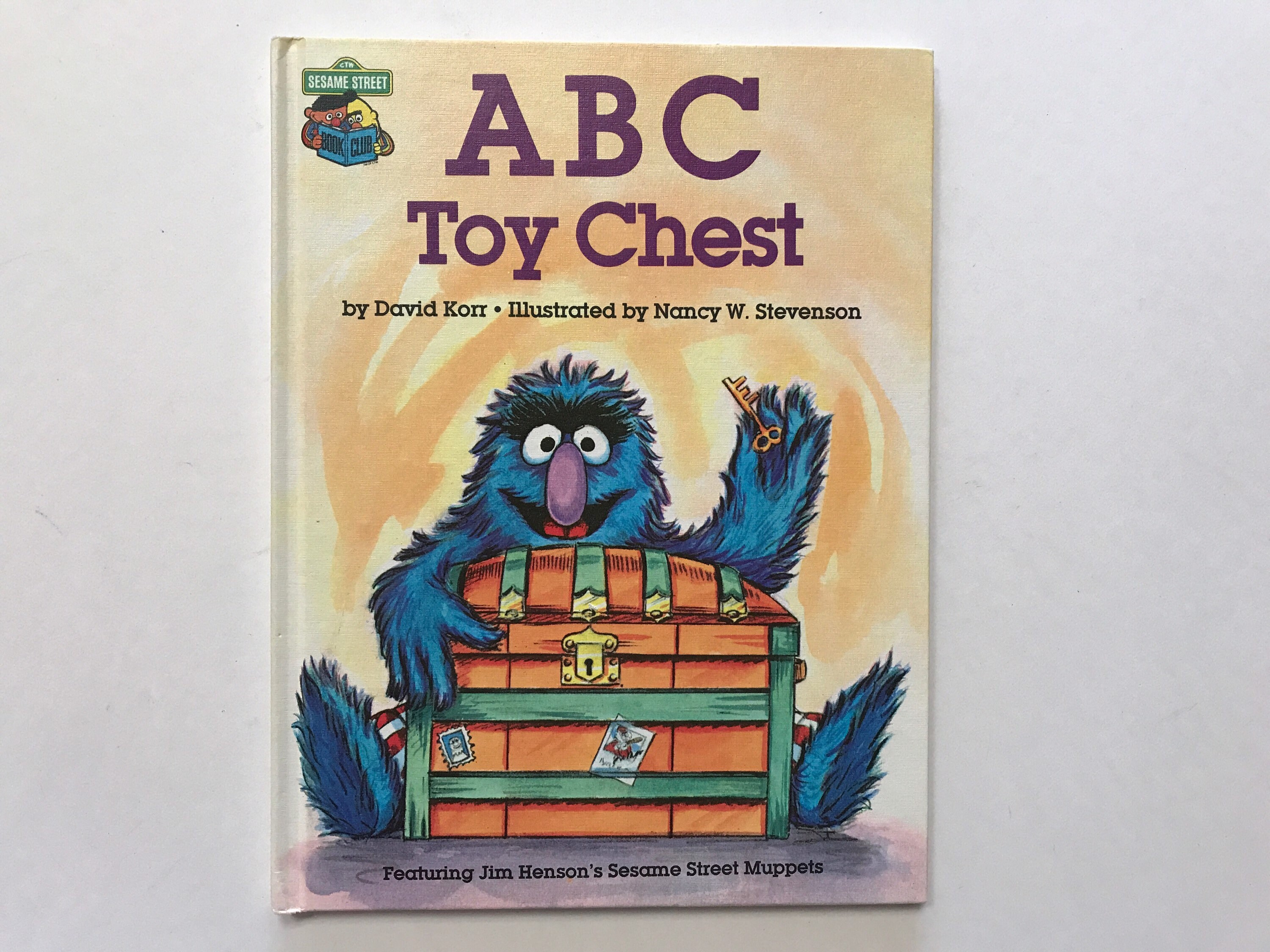 1981 ABC Toy Chest Sesame Street Book Muppets Jim Henson Kids Etsy