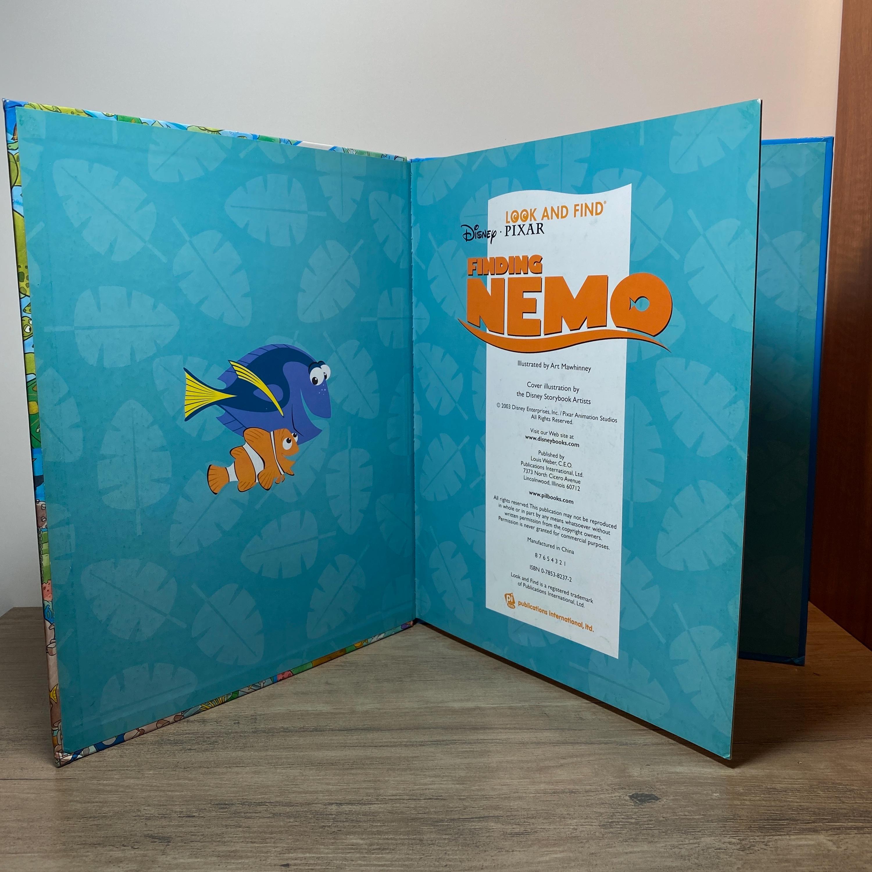 Finding Nemo Look and Find Book 2003 Disney - Etsy Canada
