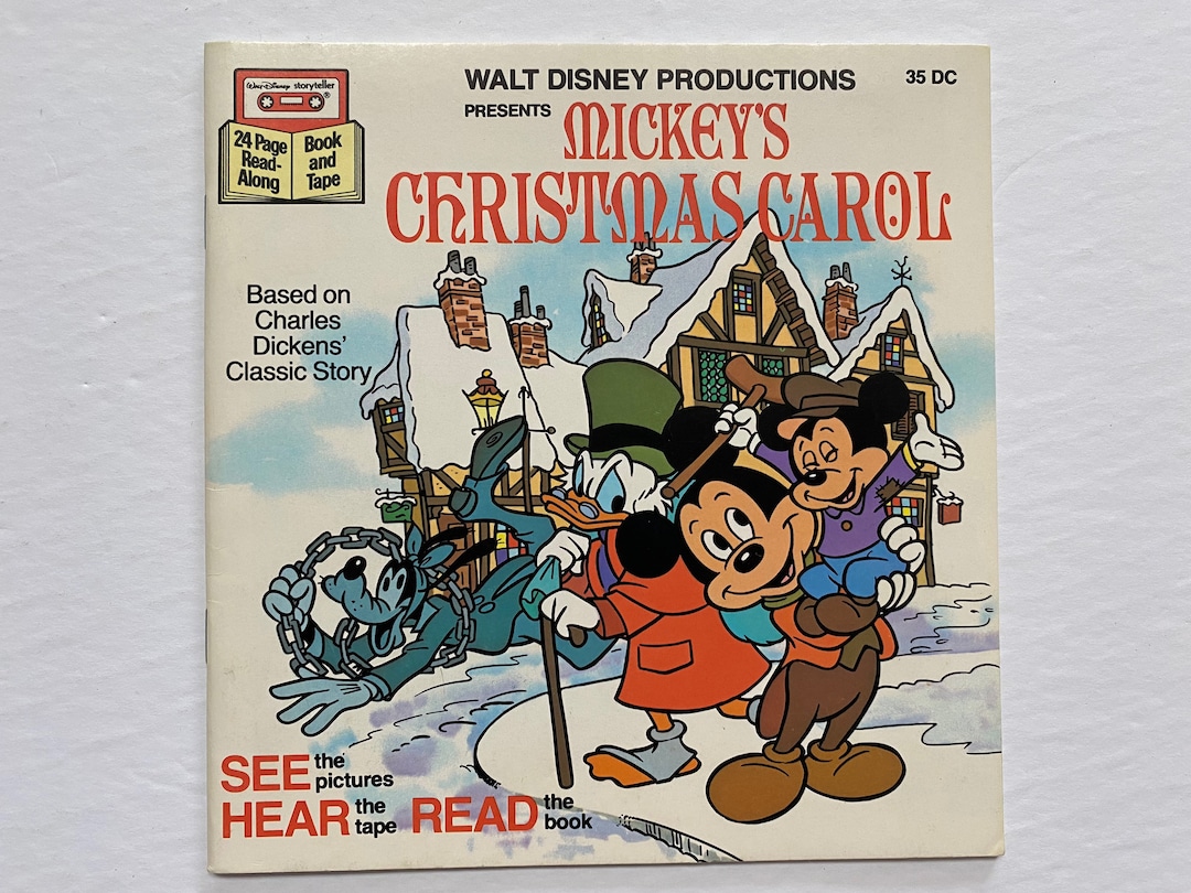 ディズニー ミッキーのクリスマスキャロル 本のみ 一緒に読む本 見て