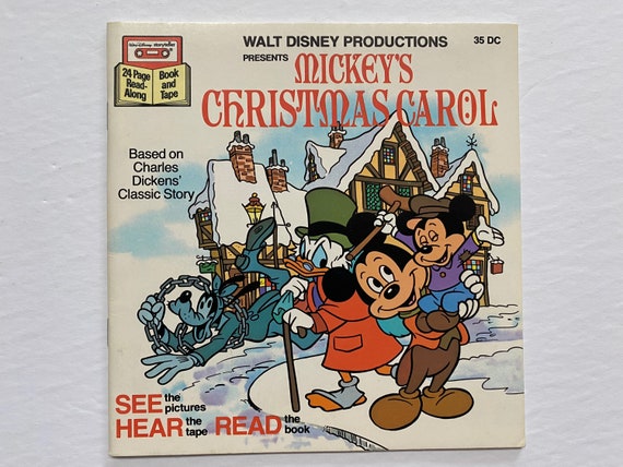 ディズニー ミッキーのクリスマスキャロル 本のみ 一緒に読む本 見て