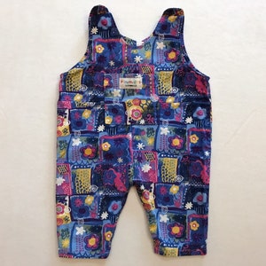90年代ベビーワンピースオーバーオールプレイメイツフローラルガールズかわいい子供服ロンパース赤ちゃん幼児