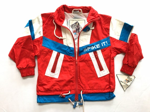 Amazing 80s Boys Summer Beach Jacket Spike It Voll