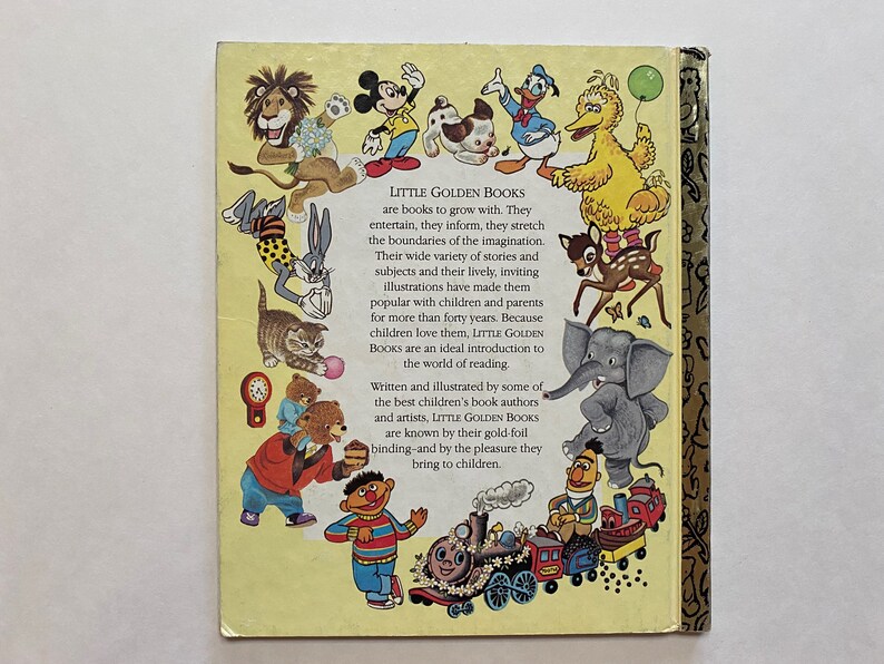 1985 count all the way to sesame street little golden book etsy