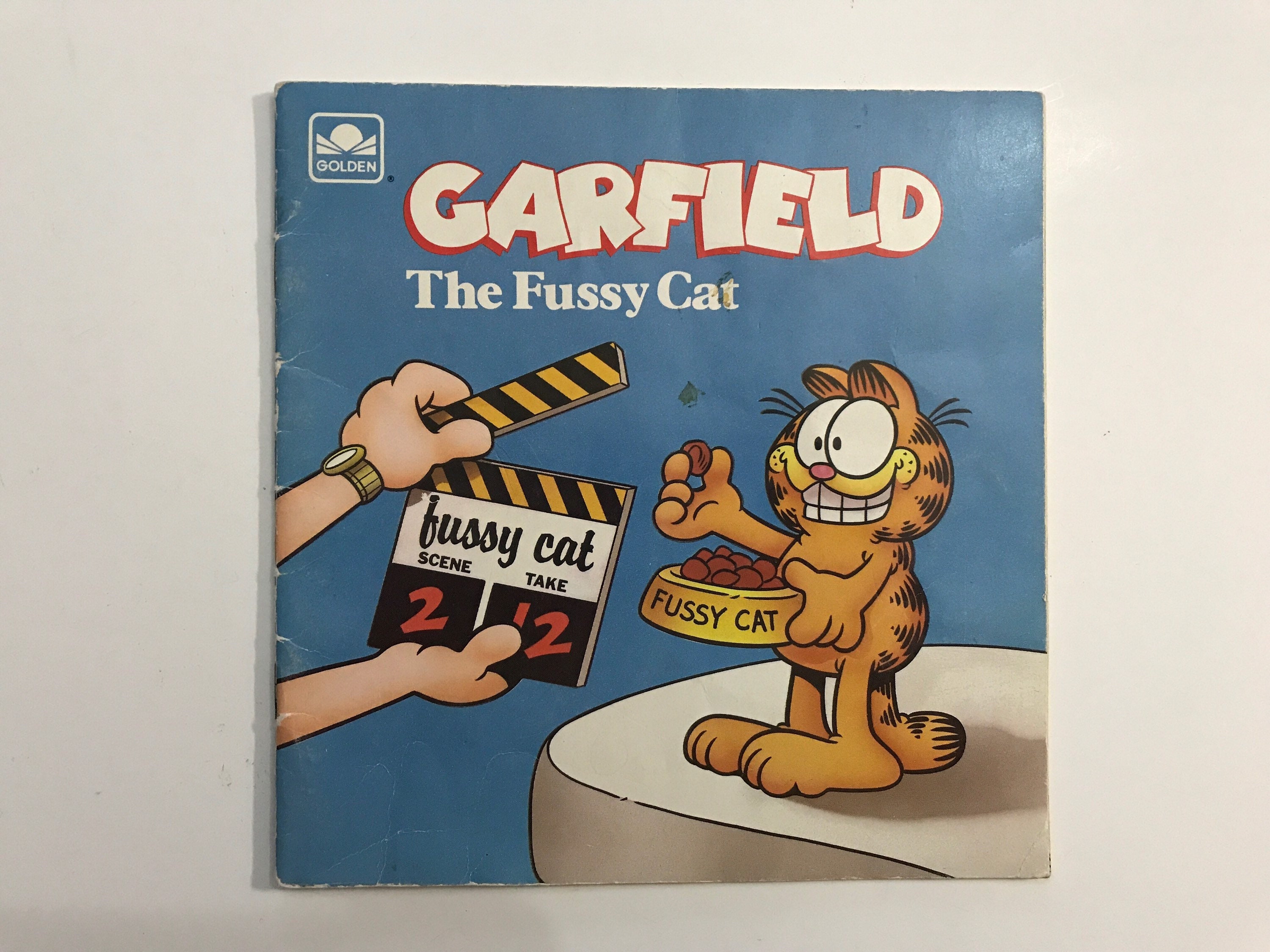 1988 Garfield the Fussy Cat Paperback Kids Book Children