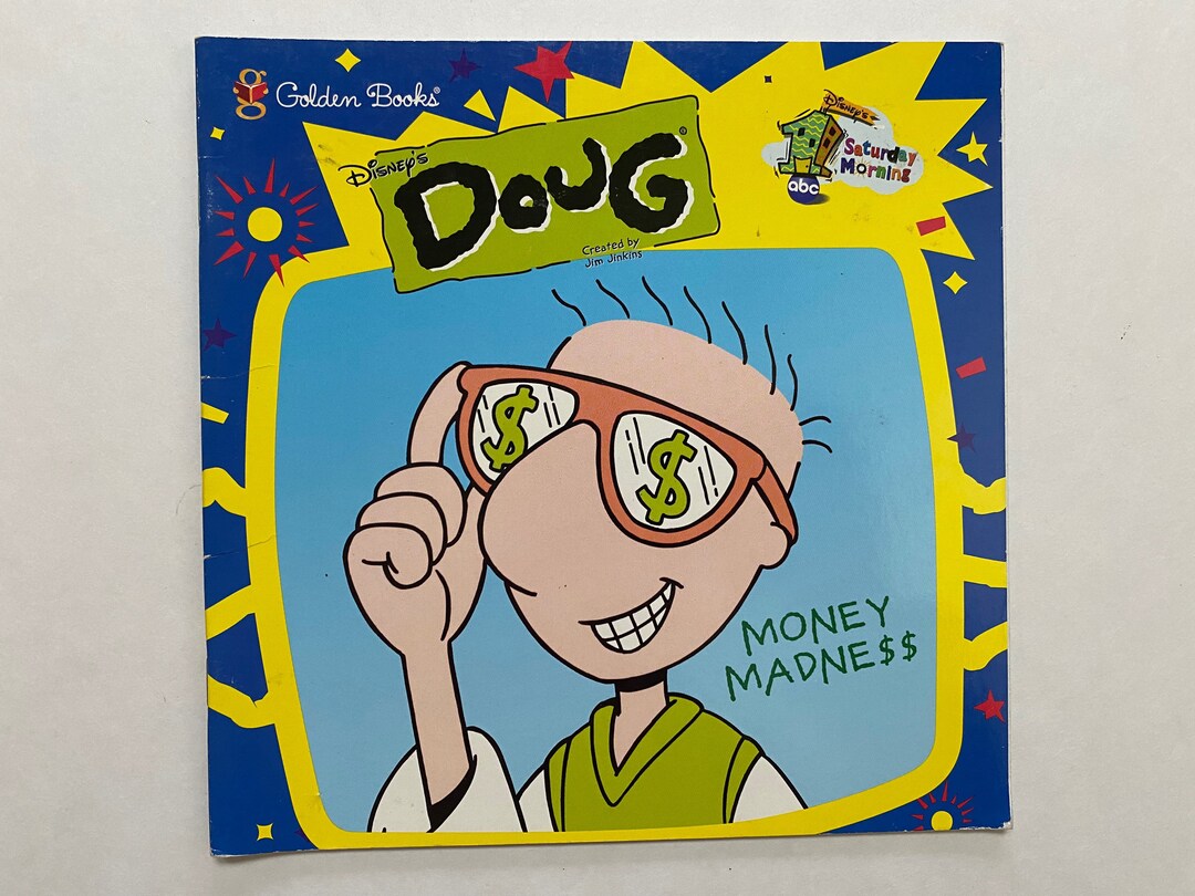 Doug Money Rocks 1990s Disney Doug Money Madness Softcover Kids Book 90s - Etsy Australia