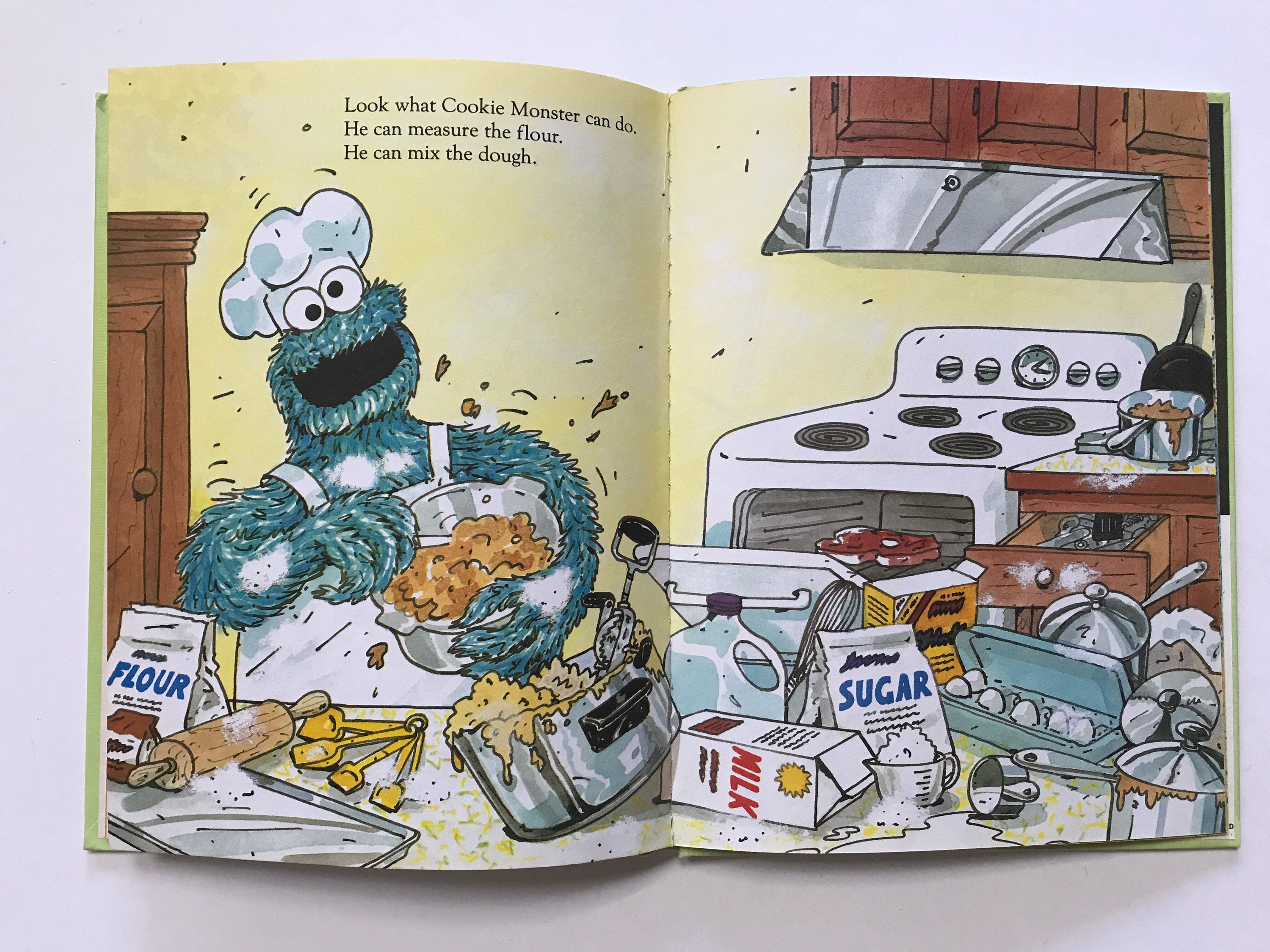 1985 look what i can do the sesame street book club book etsy