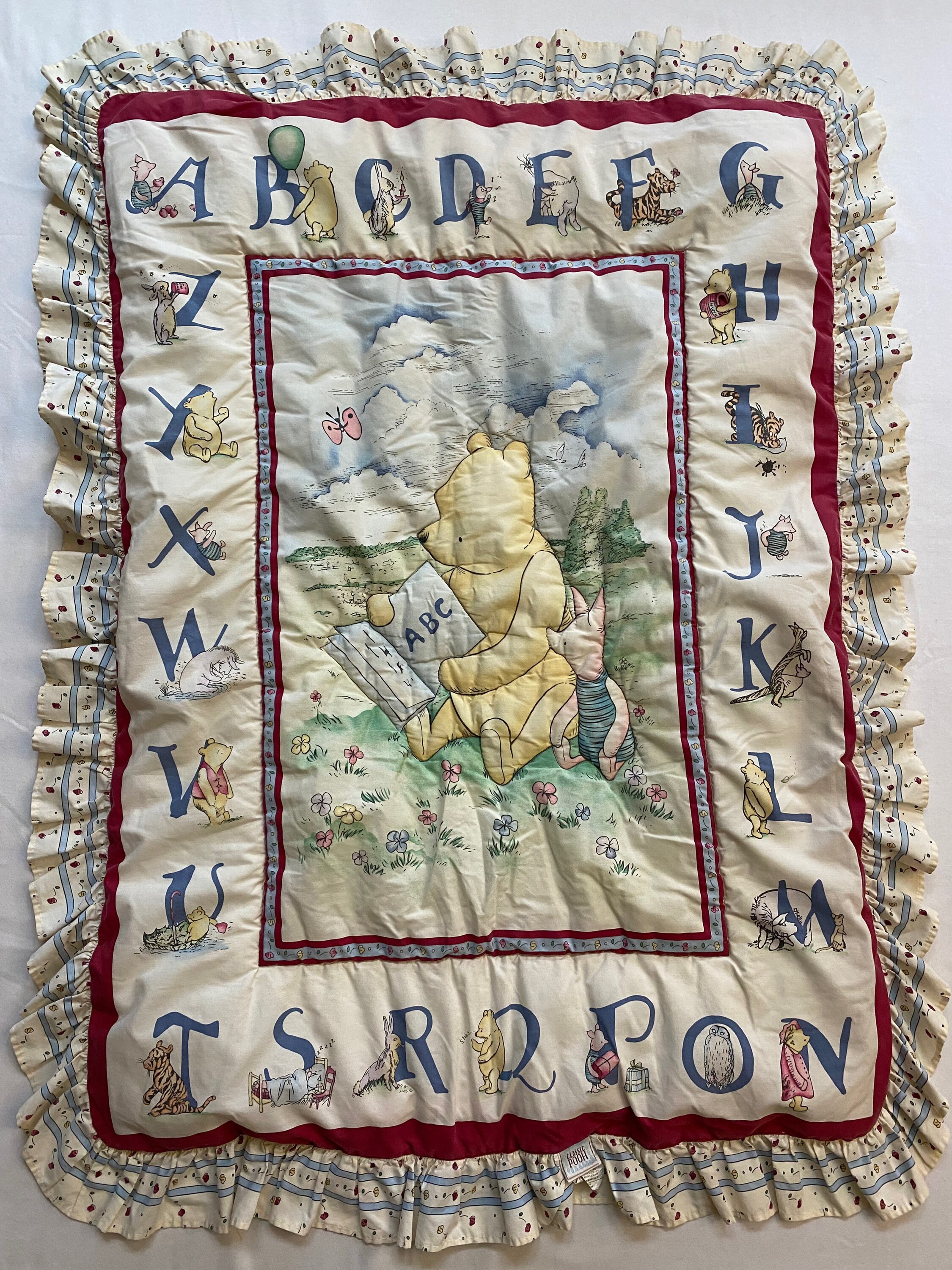 Winnie The Pooh Baby Blanket 1999 atelieryuwa.ciao.jp