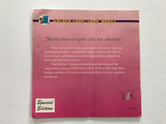 Barbie sales books 90s