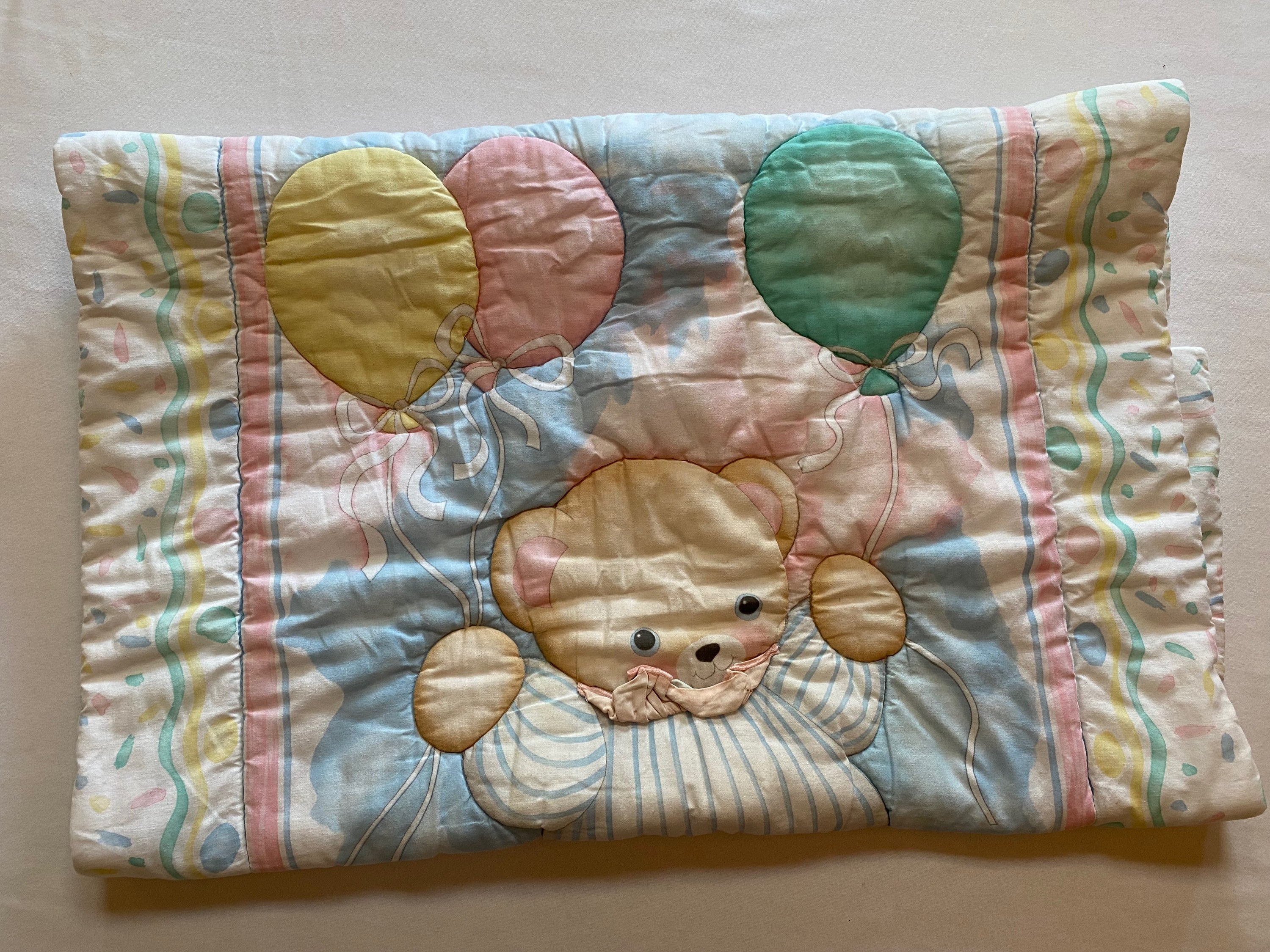 アメリカヴィンテージ】Baby crib blanket ブランケット-