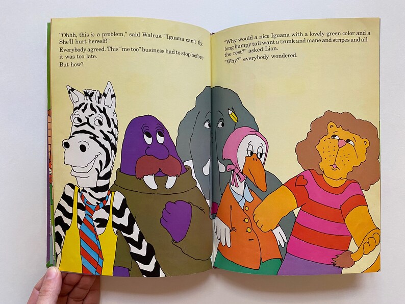 1977 Sweet Pickles Me Too Iguana Cute 70s Kids Story Book Etsy