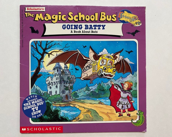 The Magic School Bus Going Batty 1996 Scholastic 90s Kids Reading ...