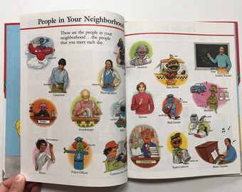 1989 on My Way With Sesame Street Book Volume 7 People in My