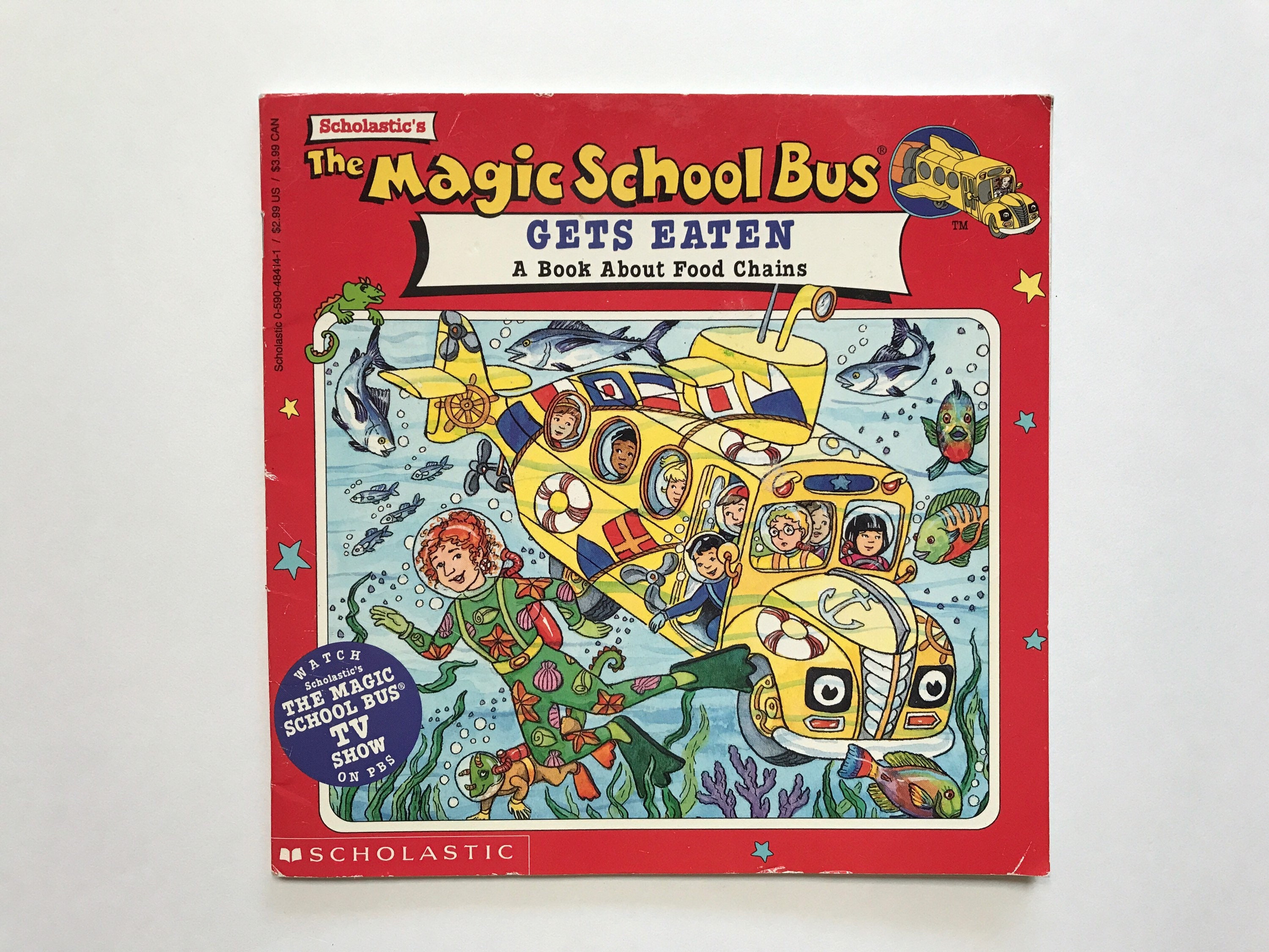 The Magic School Bus Gets Eaten 1996 Scholastic 90s Kids Etsy.de