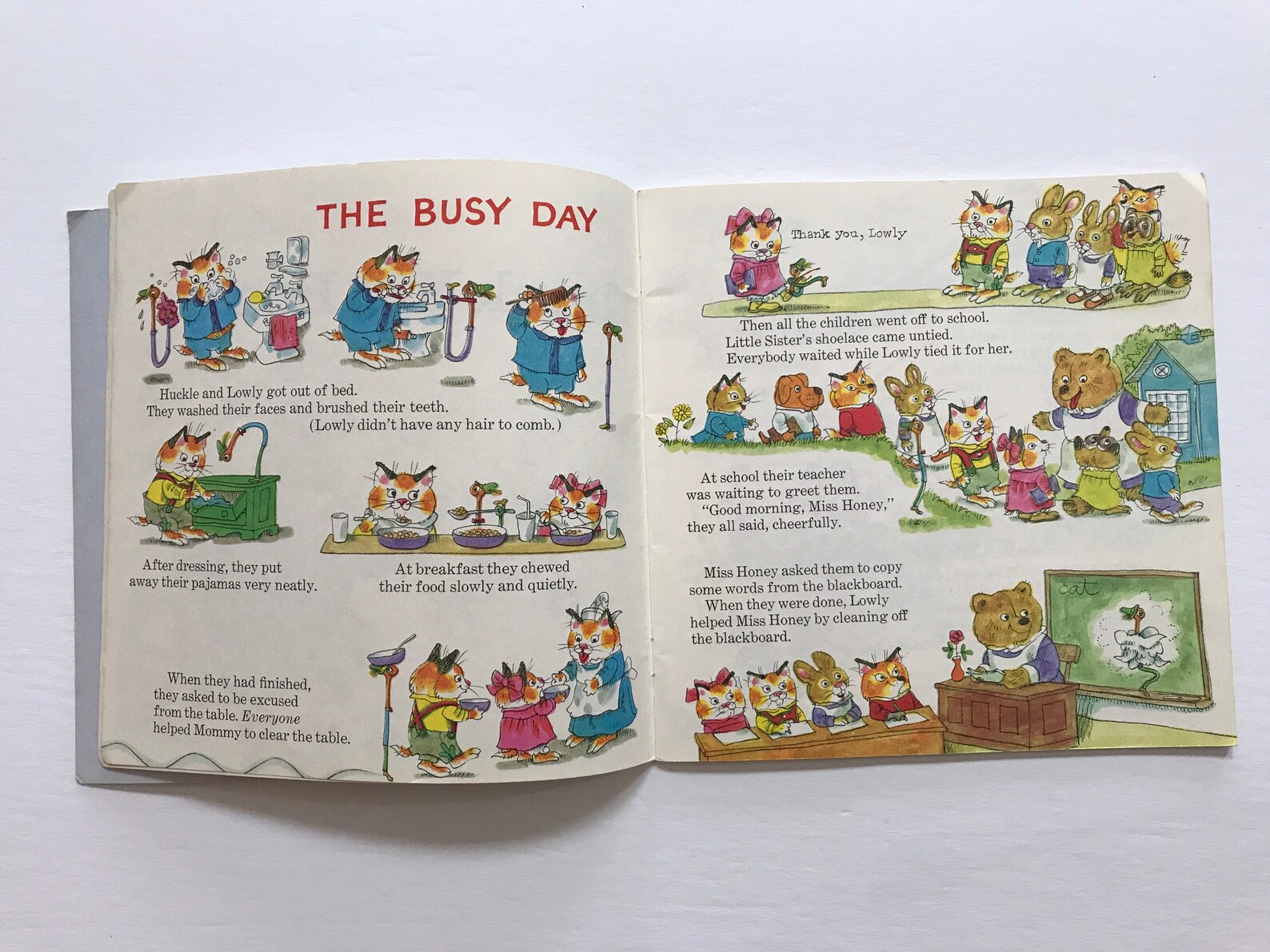 1973 Richard Scarry's Please and Thank You Book Picture | Etsy