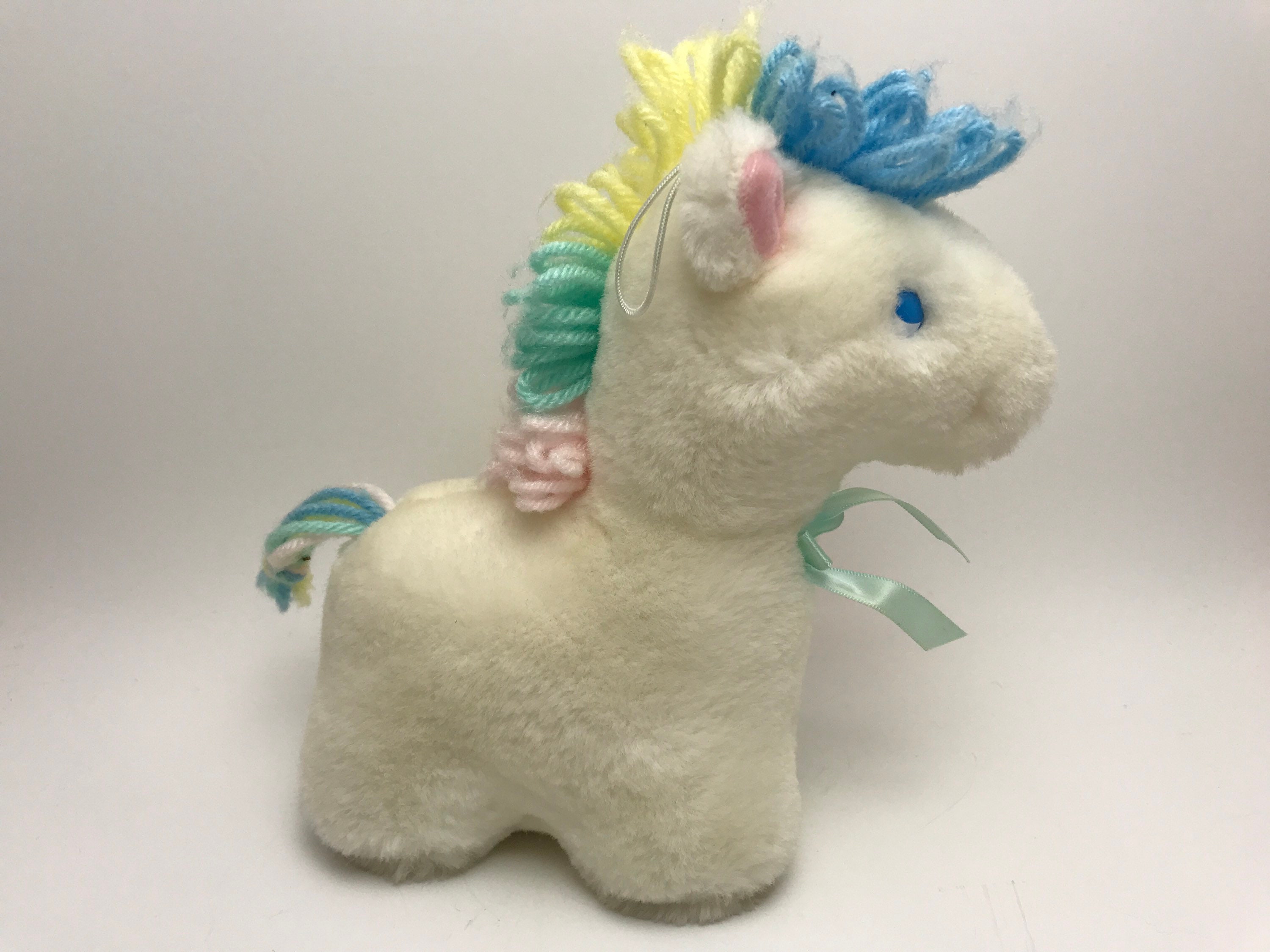 Eden Toys Pastel Horse Noise Maker Plush Stuffed Animal Etsy Nederland