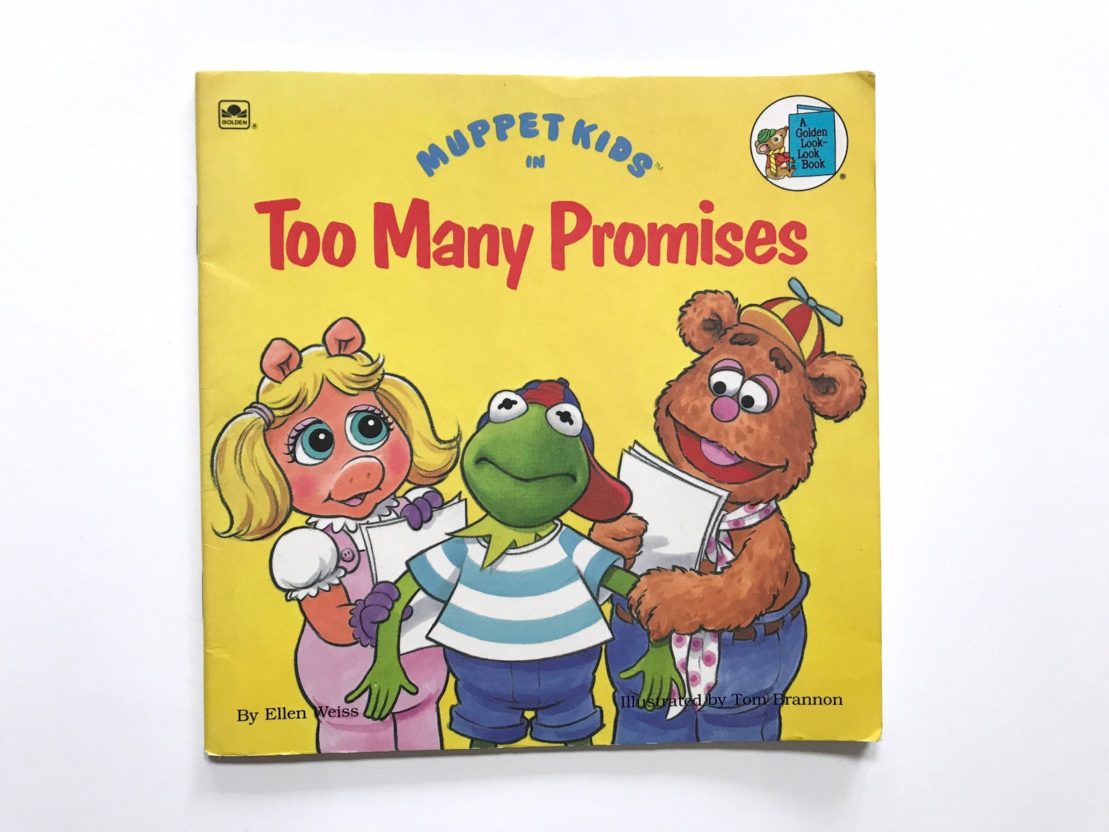 Muppet Writing Muppet Kids Jim Henson 1991 Too Many Promises Book Children - Etsy