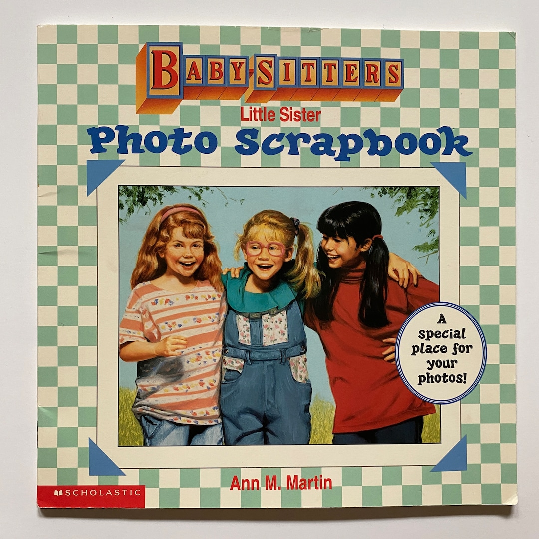 Babysitters Club Little Sister Photo Scrapbook 1996 Girls Memory Book ...
