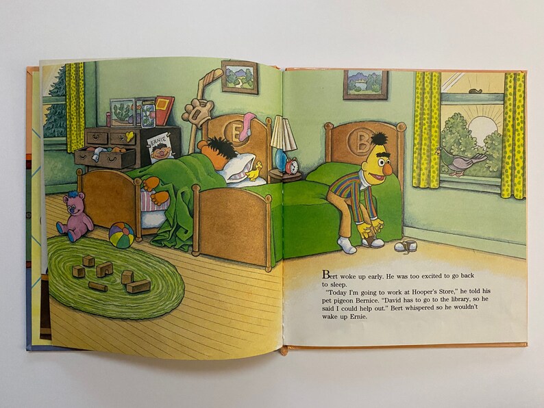 1985 Bert and the Broken Teapot Book Hard Cover Story Reading Etsy