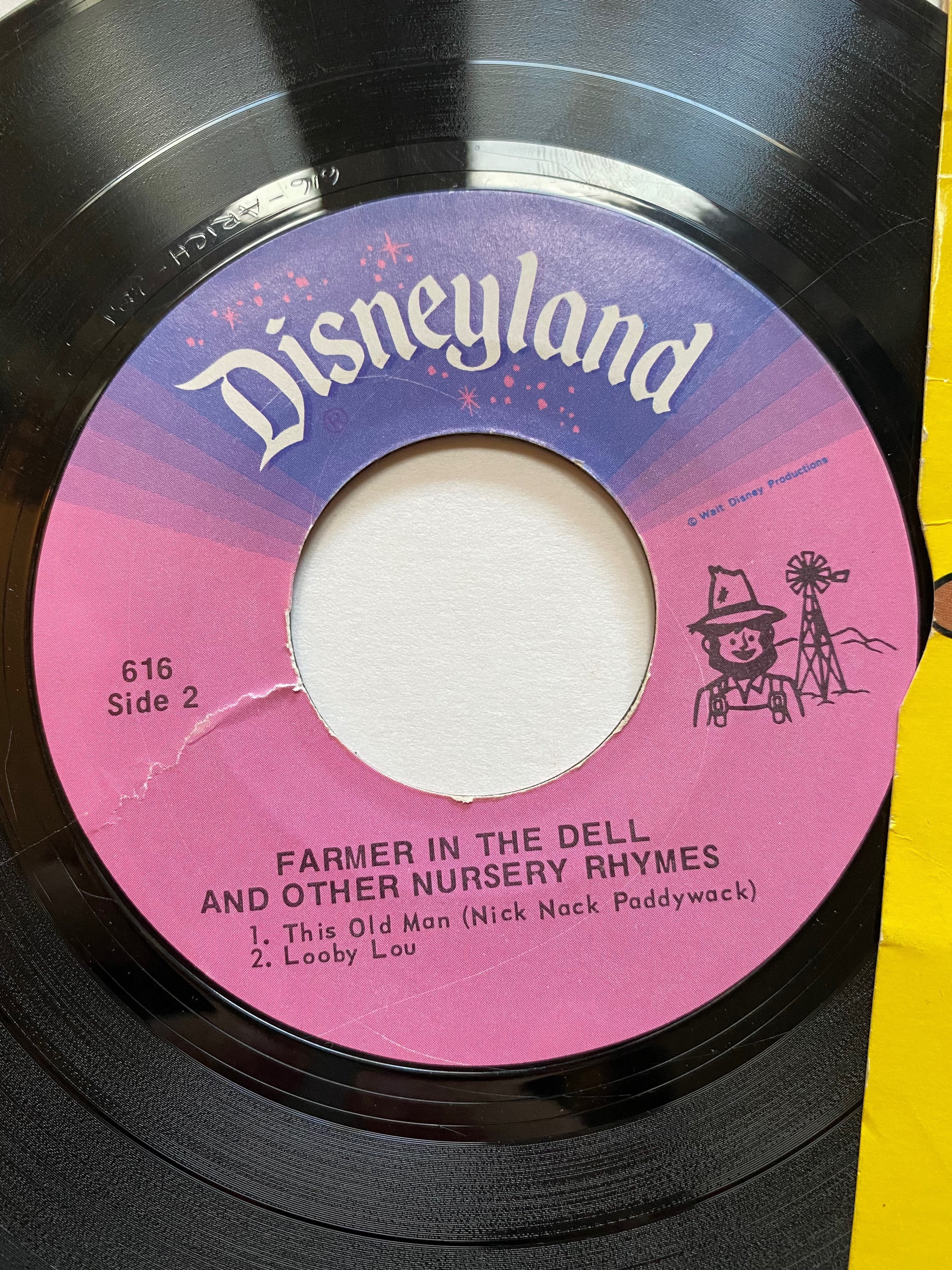 Farmer in the Dell Disneyland Record Kids Childrens Sing Along - Etsy